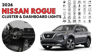 2026 Nissan Rogue Cluster Display & Dashboard Warning Lights Guide