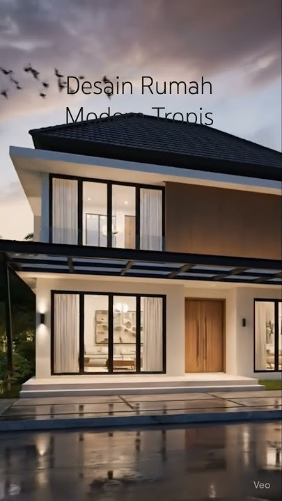 Desain Rumah Modern Tropis #arsitek #rumahtropismodern #jasadesainrumah #rumahmodern #arsitekjakarta