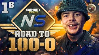 Road to 100-0 is BACK! - Ep. 1B - Our First Win or CHOKE? (Call of Duty:WW2)