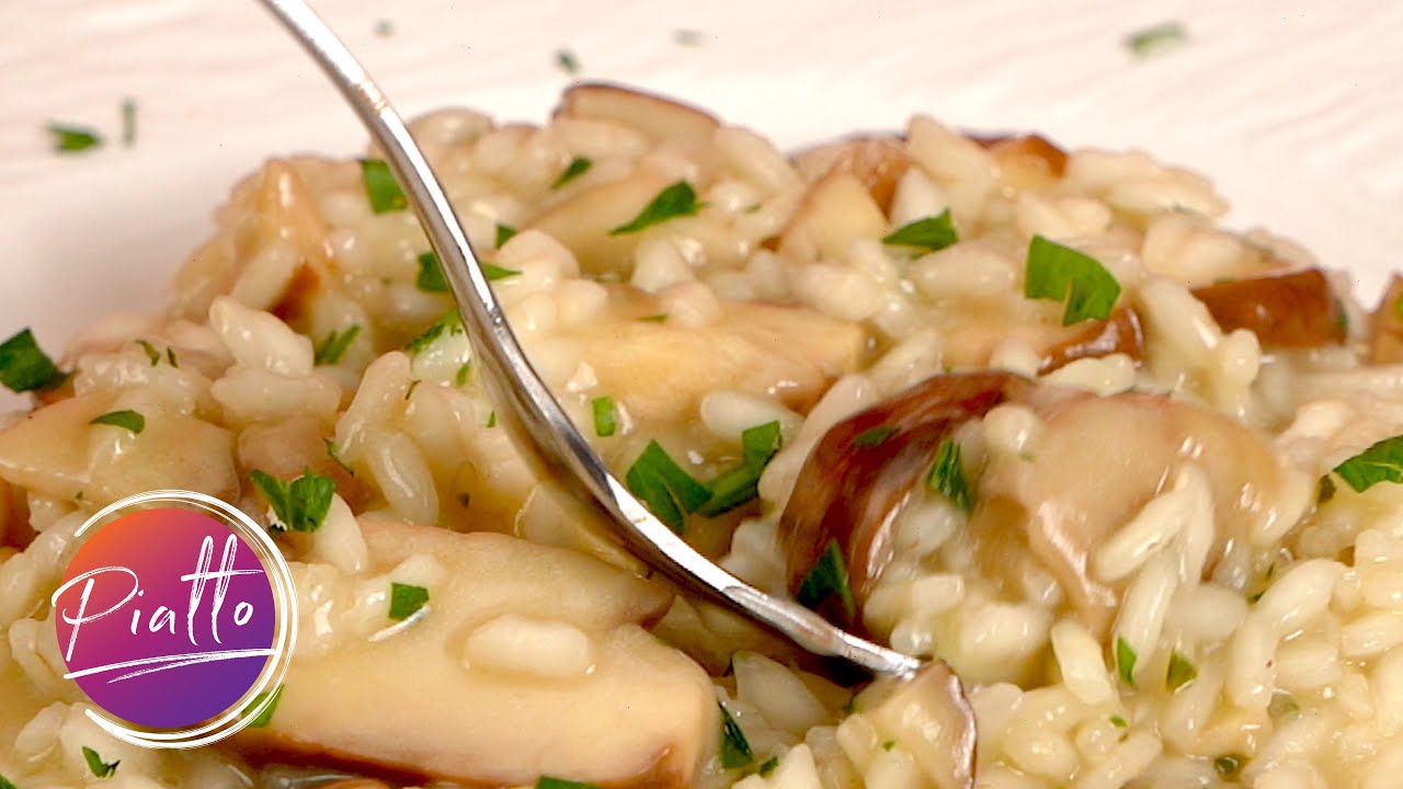 Risotto ai Funghi Porcini, Ricetta Facile Primo Piatto YouTube