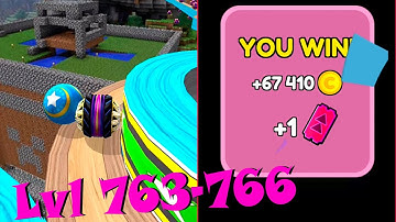 Going Balls Super Speedrun New update gameplay Levels 763-766 + Piggy