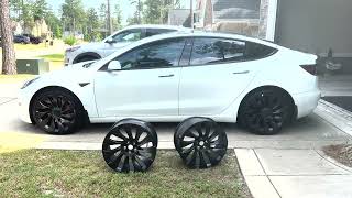 Bent Tesla rims cost