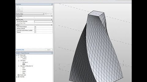 In-Place Modeling - (Generic Model Mass Family) Part 1