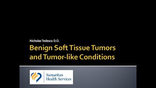 Tedesco - Benign Soft Tissue
