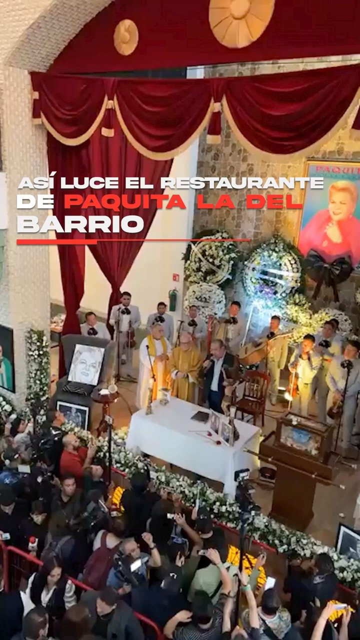 Así luce el restaurante de Paquita la del Barrio