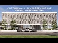 Curtain wall sunscreen fasade archicad 26 enscape