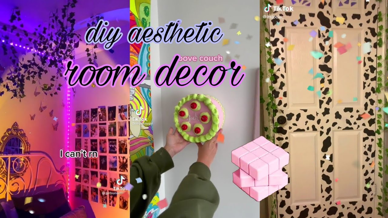 Diy room decor aesthetic ، TikTok compilation - YouTube