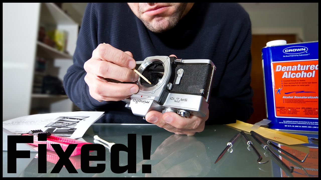 How to Replace Vintage 35mm Film Camera Light Seals | Analog ...