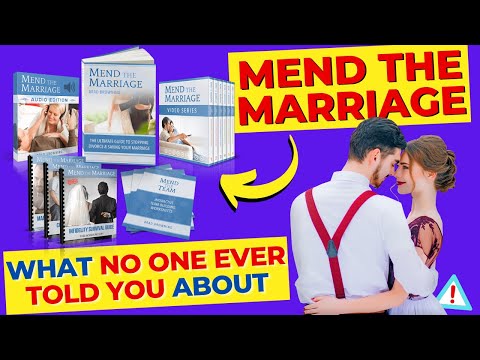 Mend the Marriage REVIEW ⚠️ Mend the Marriage Work? ⚠️ All The TRUTH About Mend the Marriage eBook ?