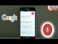Google voice recognises Indian accent
