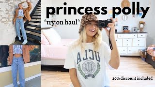 $600 try on haul of princess polly clothes!!!