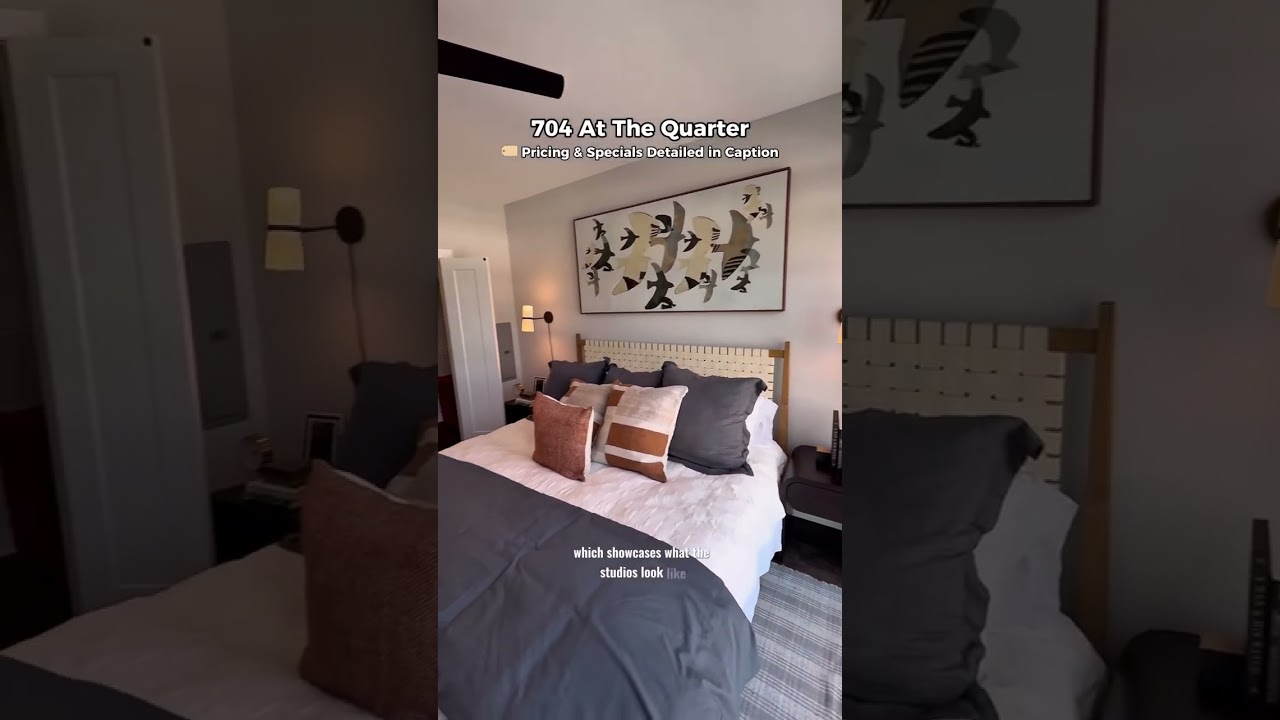 Comment “Info” for their website! 📍704 at The Quarter 🎁 Special: Up to 2 Months FREE! 🏷️