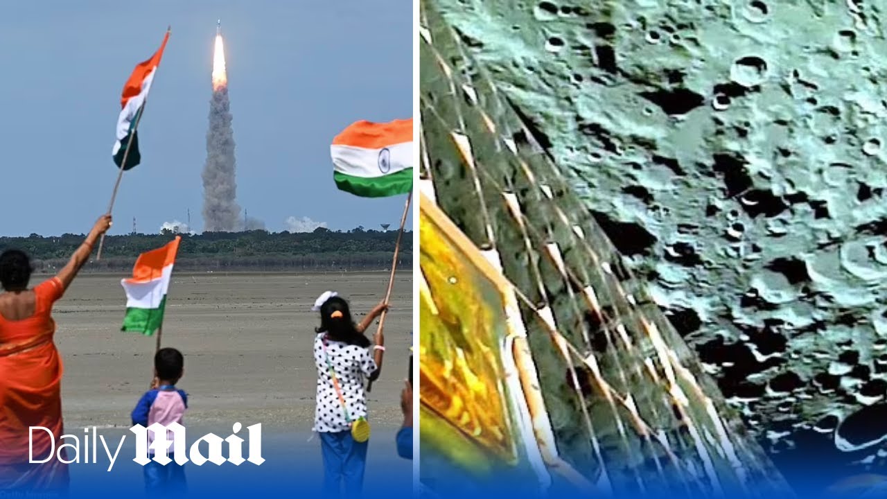 India’s Chandrayaan-3 moon landing: Watch as India attempts to land spacecraft Moon’s South Pole