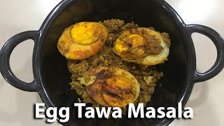 Anda Tawa Masala Recipe | Egg Masala Recipe | Egg Fry Recipe