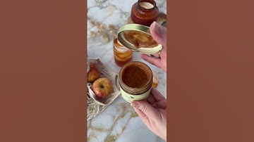 Spicy caramel apple tea + cinnamon honey = 😍