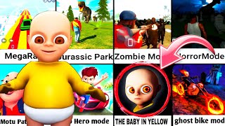 NEW UPDATE: The Baby In Yellow New Mod In Indian Bikes Driving 3D!😱Don't Go There