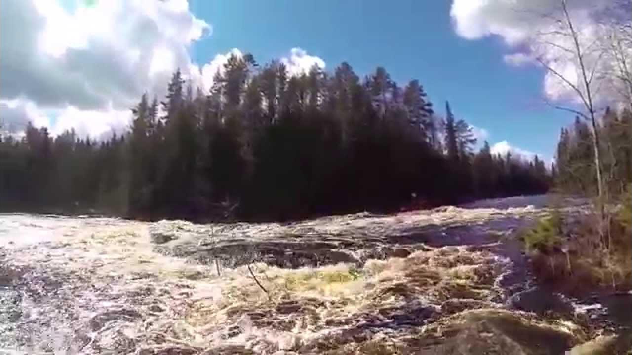 Река Шуя порог Кумио