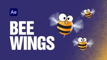 Animate Bee Wings in After Effects - Ni3 Designs