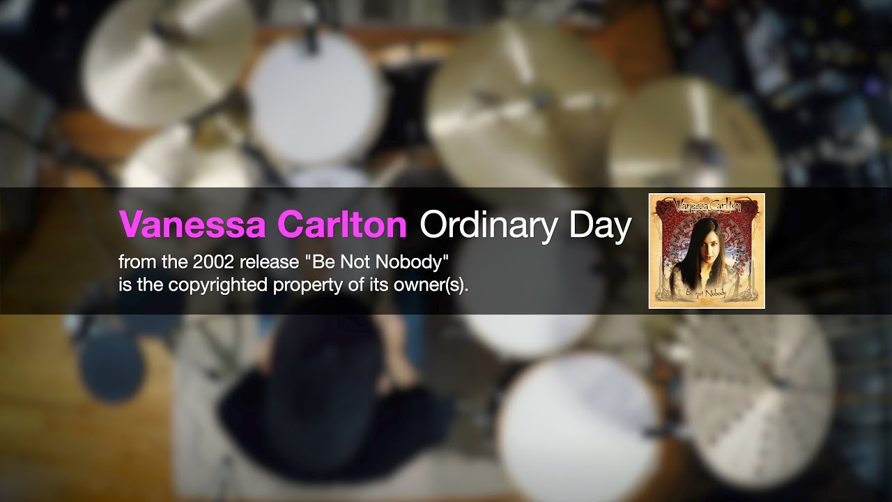 Vanessa Carlton Ordinary Day [DRUM COVER] YouTube