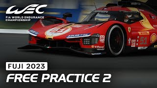 Second practice session in the books I 2023 6 Hours of Fuji I FIA WEC