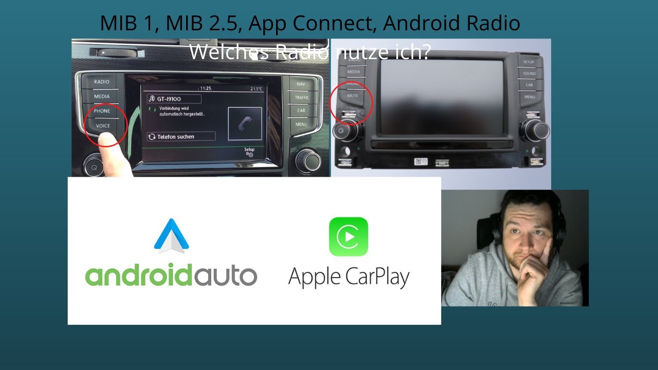Welches Radio Passt In Mein Auto Golf 7 | Welches Radio, App Connect, Head Unit, Apple CarPlay, Android