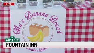 Zip Trips: Ma's Banana Bread and Sweet Dreams by Lori in Fountain Inn