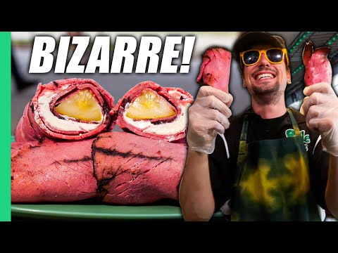 TWISTED AMERICAN FAIR FOOD!! STRANGE & SATISFYING Flavor Combinations! | Minnesota State Fair Food