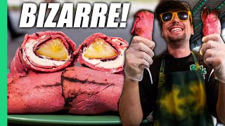 BIZARRE American Fair Food!! STRANGE \& SATISFYING Flavor Combinations! | Minnesota State Fair Food