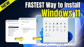 Fastest🚀Way to Install Windows 11 With Auto Installation