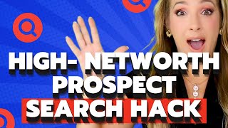 High-Networth Prospect Search Hack for Financial Advisors