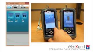 Psiber WireXpert , MPO MTP Testing Tutorial (UPDATED)
