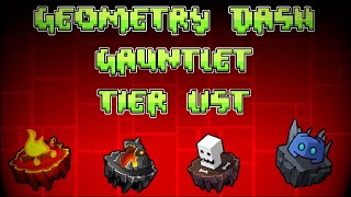 The Gauntlet Tier List (Geometry Dash)