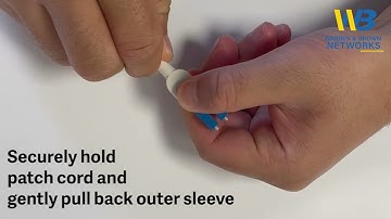 How to Reverse Polarity on LC - LC Push & Pull Tab Duplex Uniboot Fibre Optic Patch Cords