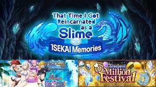 TEMPEST MILLION FESTIVAL! SUMMER MEMORIES RERUN! 8/19 CONTENT PREVIEW! (Slime: Isekai Memories)
