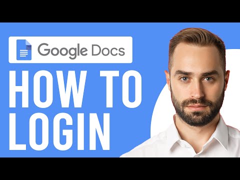 How to Login to Google Docs (How to Use Google Docs)