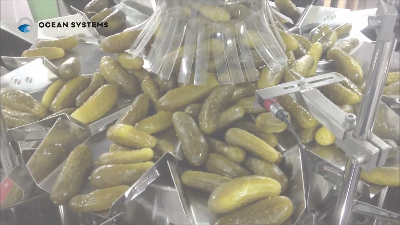 Multi head weigher – Weighing pickles WM10 3000