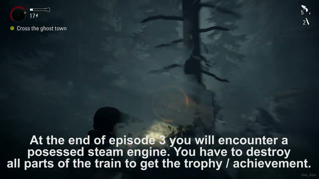 Iron Horse achievement in Alan Wake Remastered