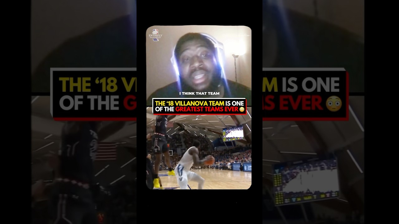 That Villanova squad is the GREATEST team in NCAA history 🤯 