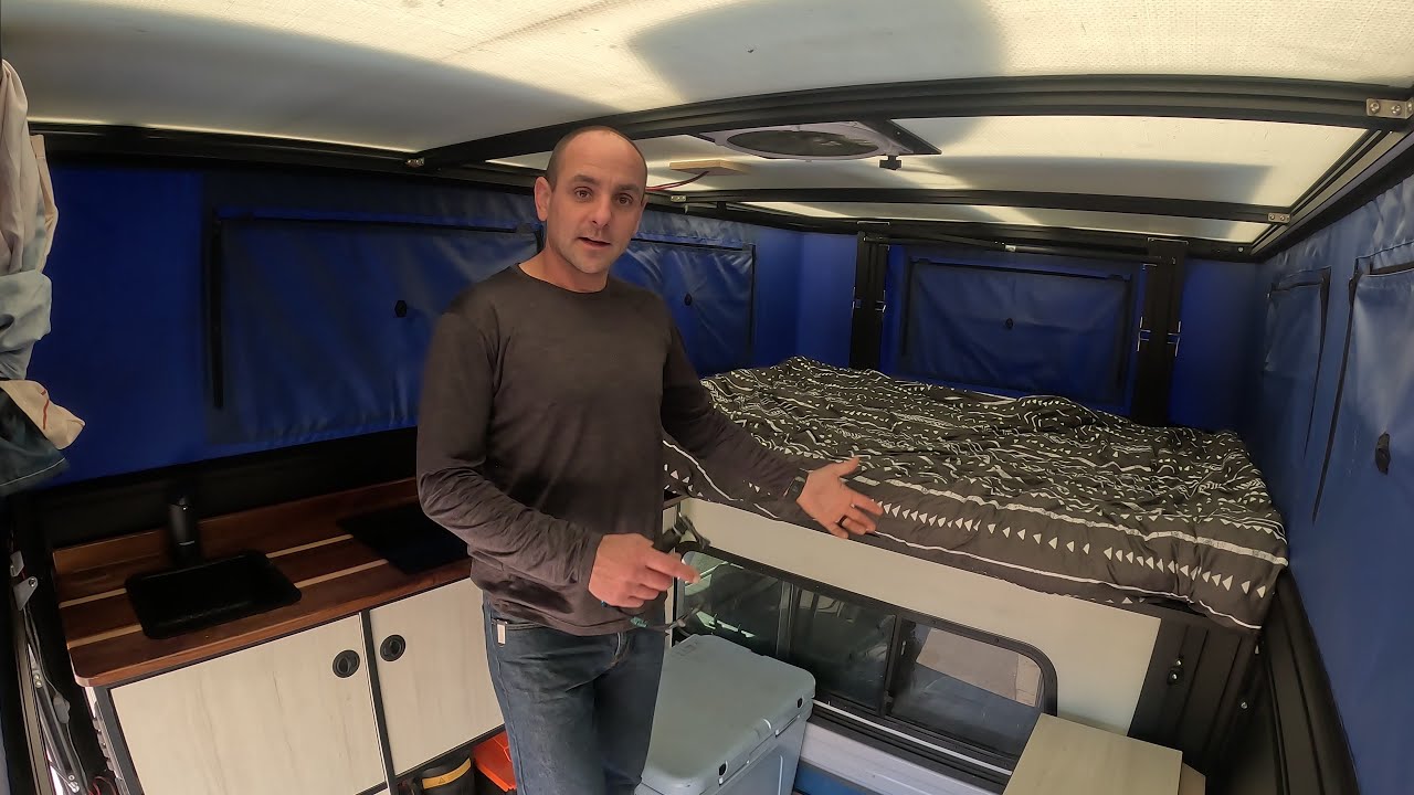 Подробный пошаговый разбор сборки моего легкого автокемпера Tune Outdoor M1