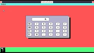 The Calculator of Windows 1.0