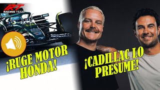 El Dato Que Cadillac F1 Presume De Checo Y Bottas Aston Martin Enciende Motor Honda