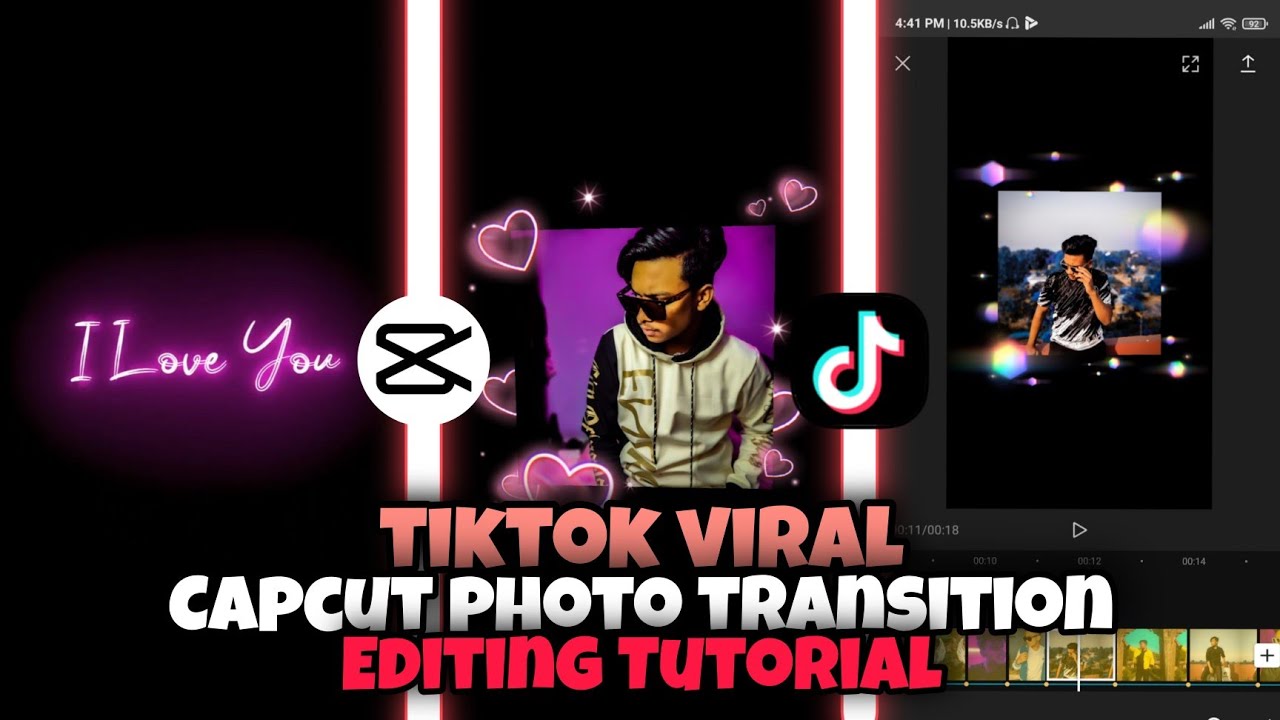 Capcut Photo Transition Tutorial | Viral TikTok Video Editing Tutorial ...