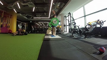 Hang Power Snatch + Hang Full Snatch + Overhead Squat Complex