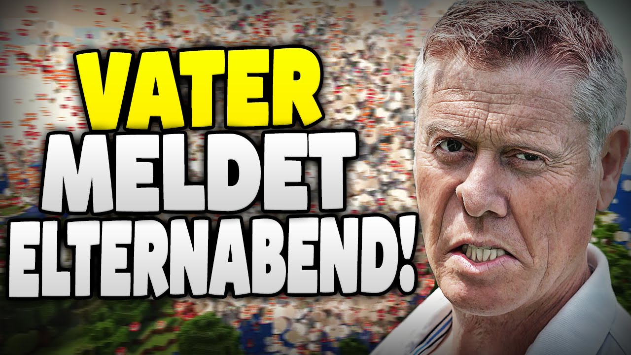 VATER MELDET MICH BEIM ELTERNSPRECHTAG !! - VATER KOMMT IN DEN TEAMSPEAK !!! - Minecraft TROLLING