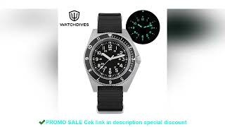 Watchdives Wd1972 Quartz Watch Vh31 Sweep Seconds Movement Sapphire Crystal Bgw9 Luminous 20Bar Wate