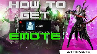 Lost Ark - How to get Cute Emote? (Cute Emote'u Nasıl alınır?)