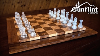 Making A Chess Board - End-Grain Style