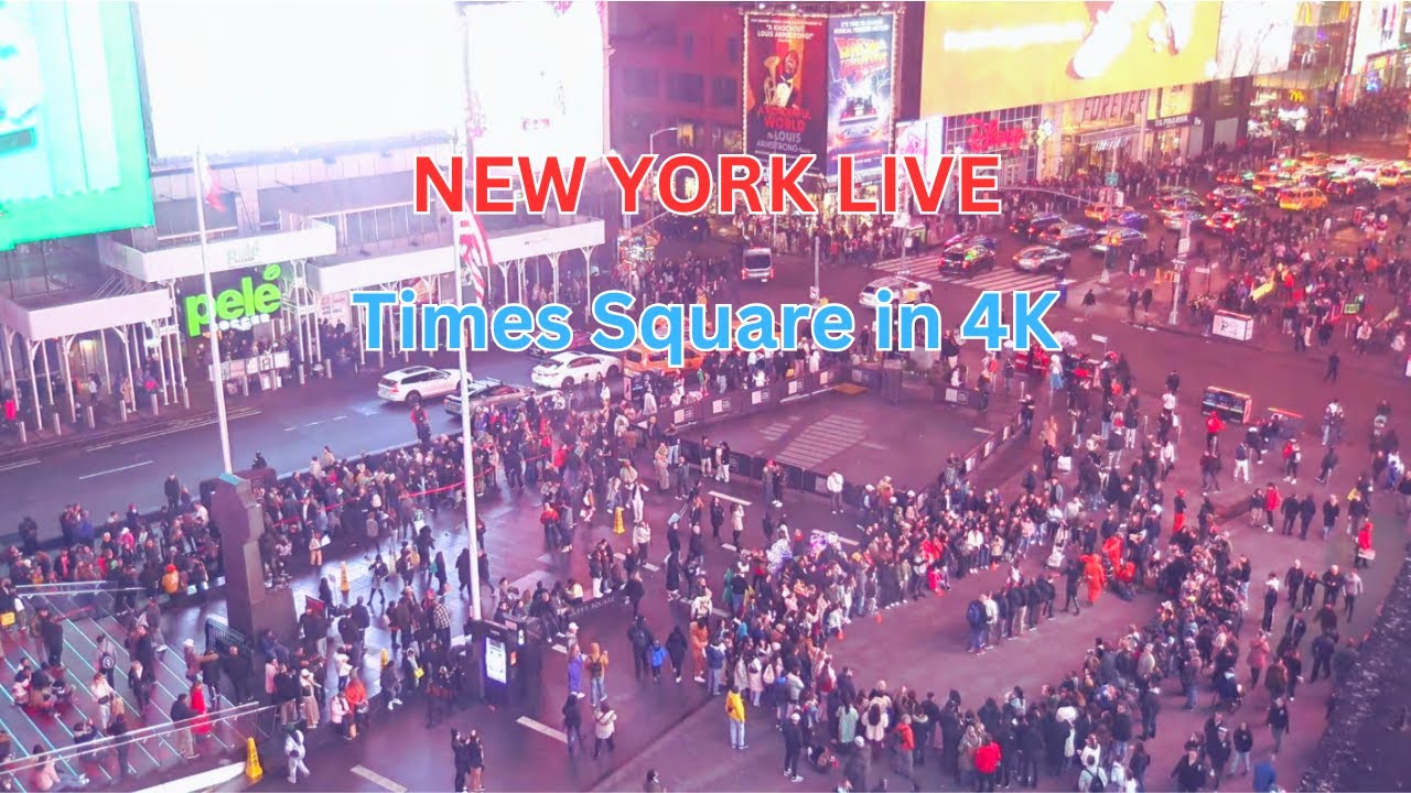 New York - Times Square Live cam - YouTube