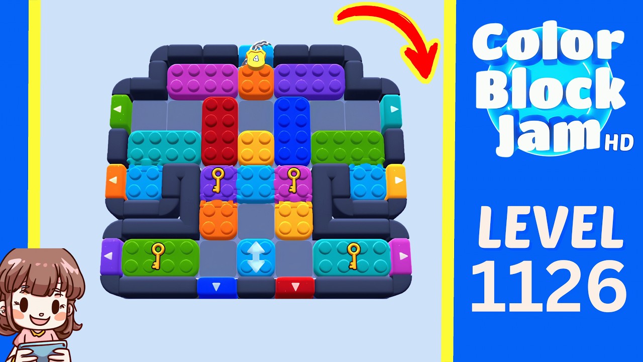 Color Block Jam Level 1126 Solution Walkthrough - YouTube
