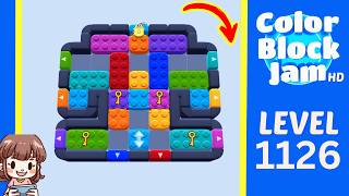 Color Block Jam Level 1126 Solution Walkthrough